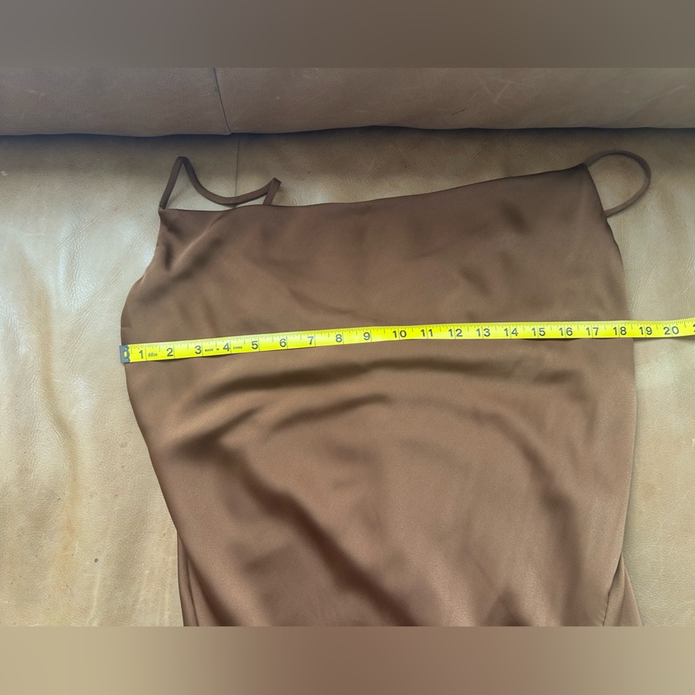 Lulu's Chic Brown Backless Dress - Picture 8 of 11